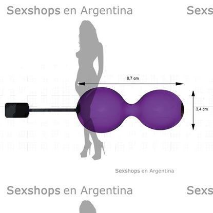 Bolitas de Kegel con vibracion y Control Remoto